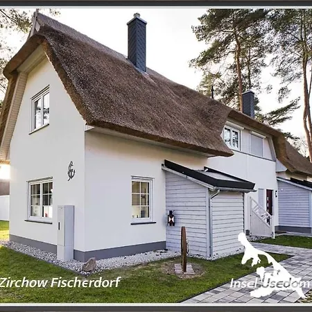 Fischerdorf, Haff Hus Сasa de vacaciones Zirchow