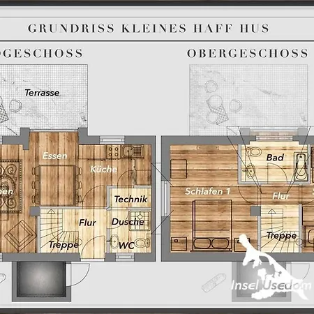 Fischerdorf, Haff Hus * Zirchow